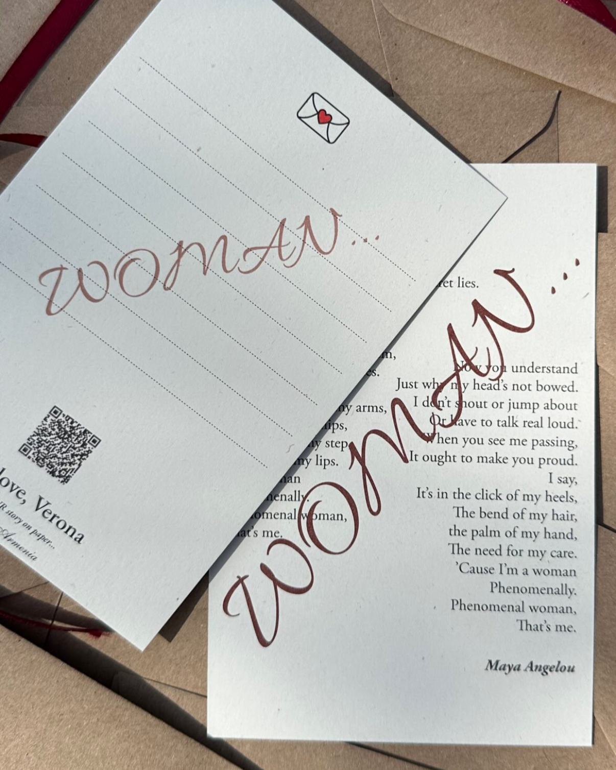 Woman card