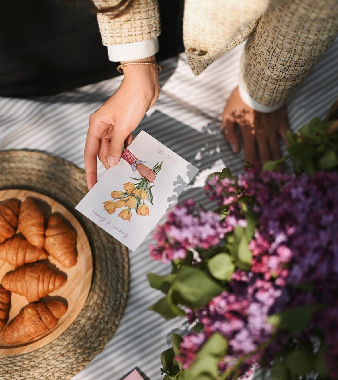 Bouquet of dreams card