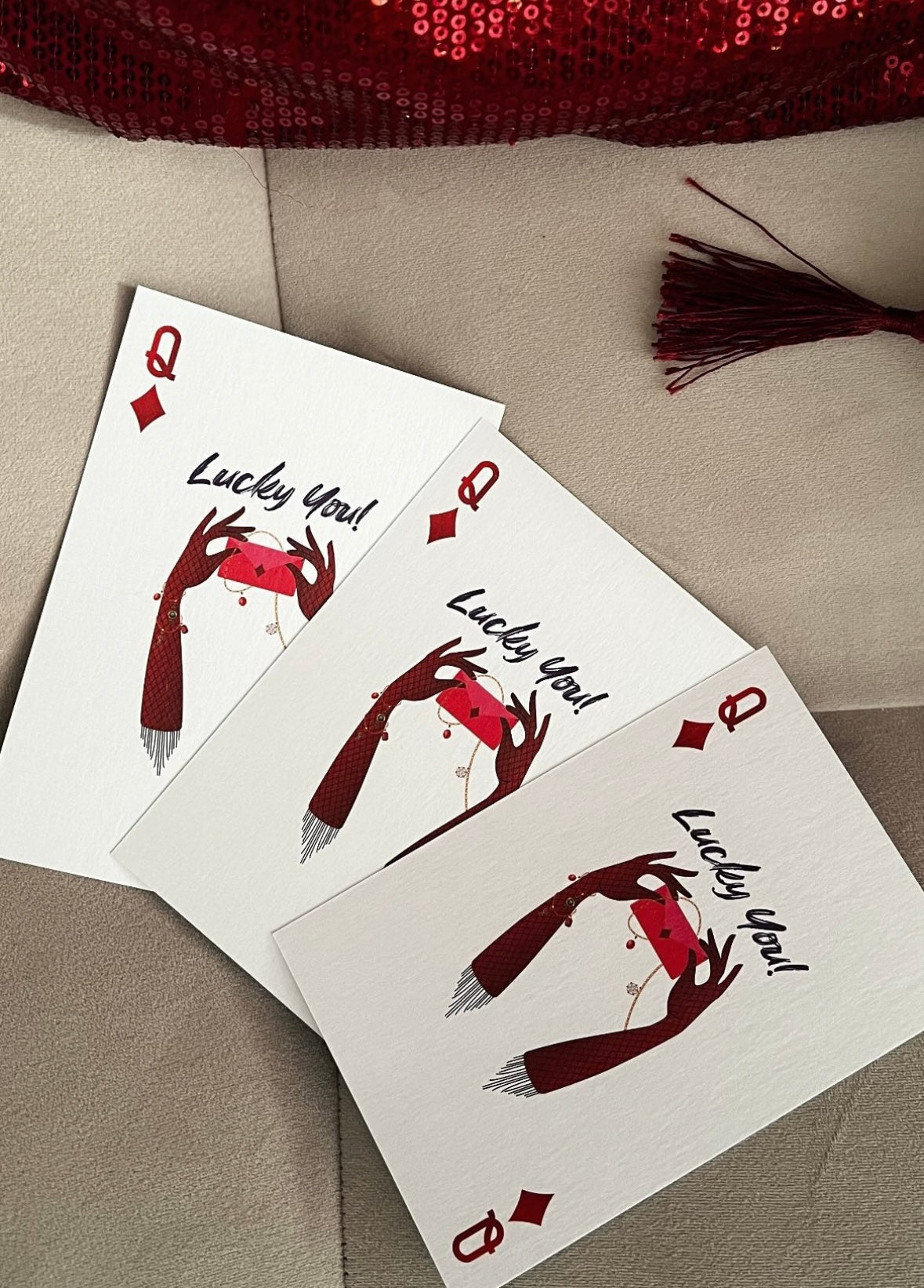 Lucky You card