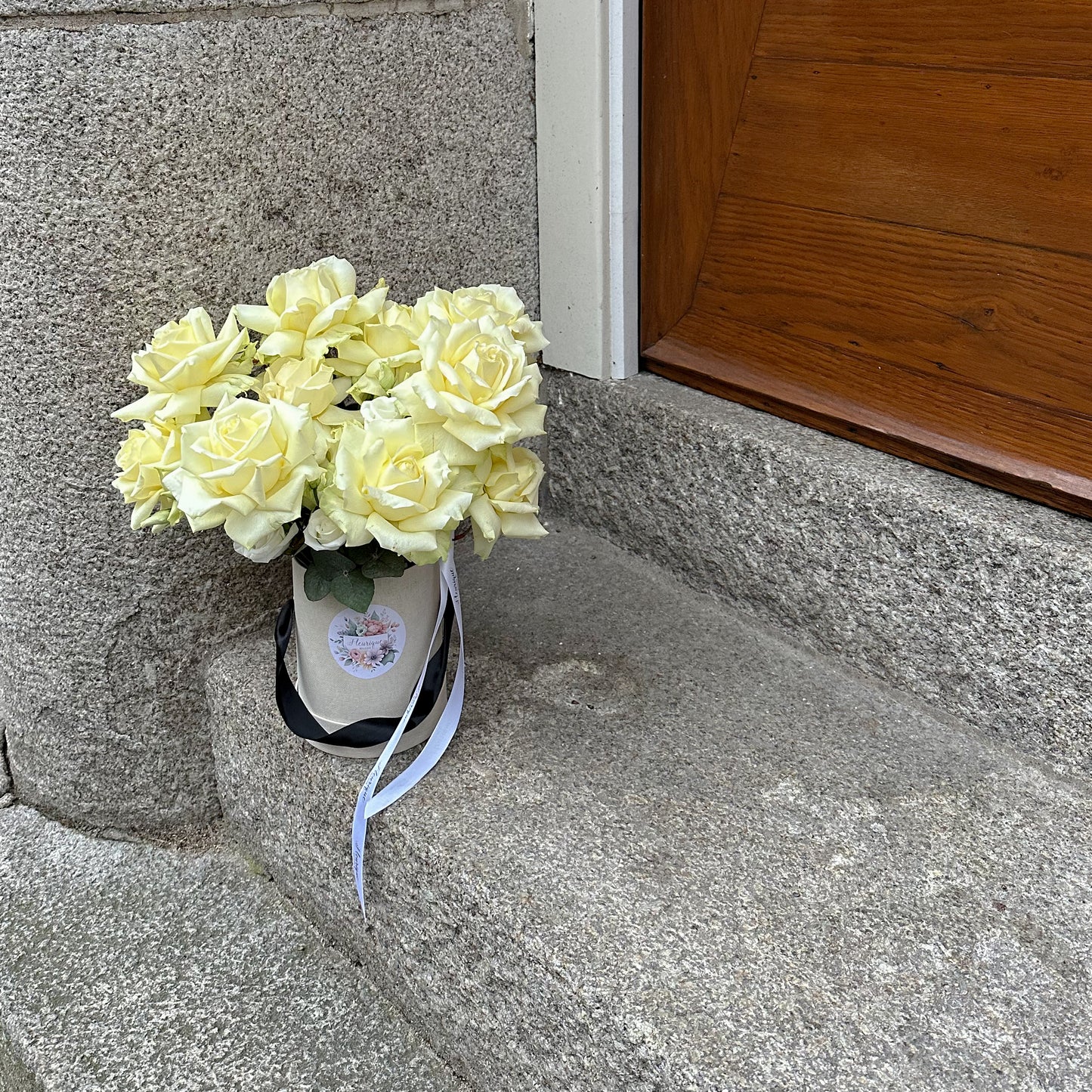 Luxury box with roses