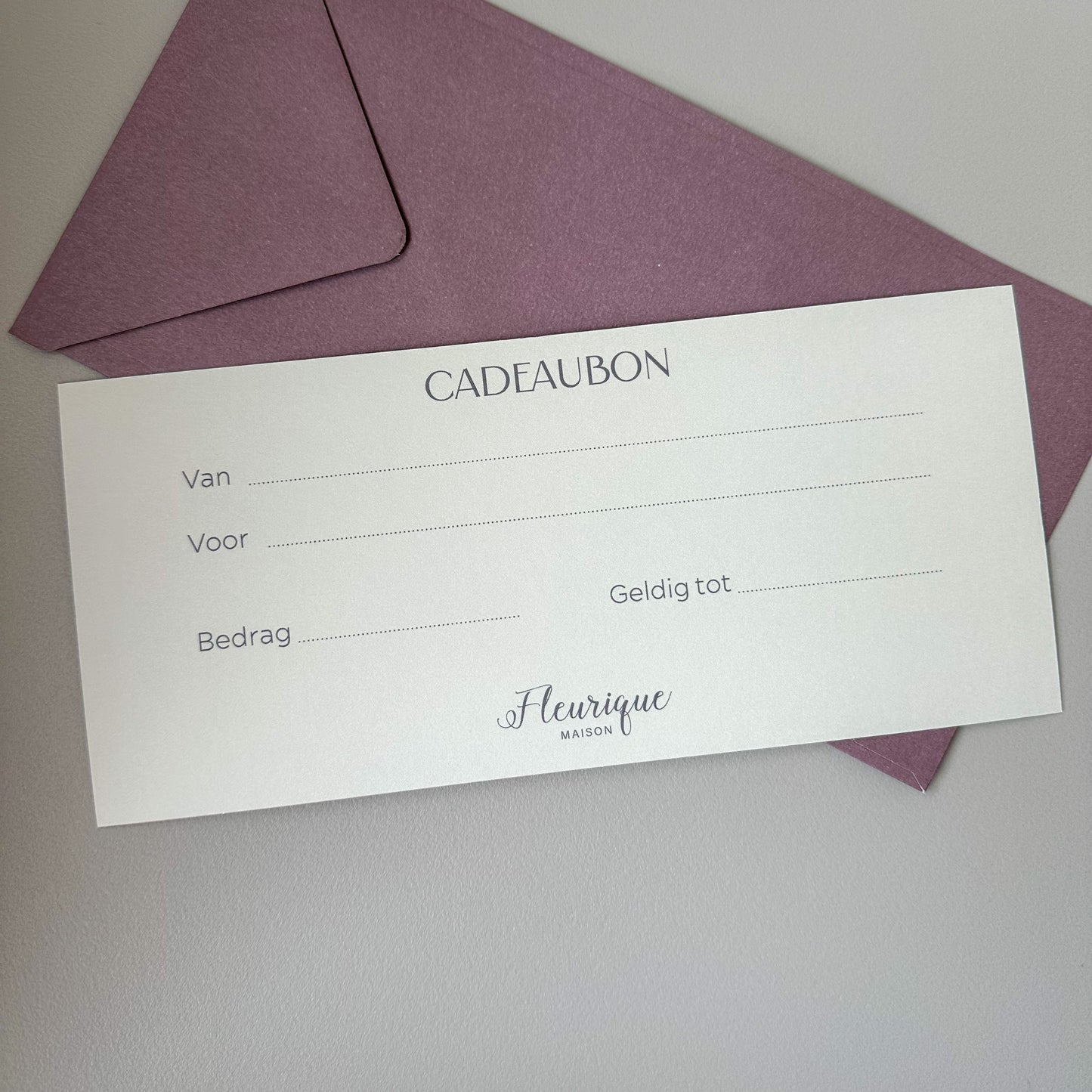 Fleurique Maison gift voucher