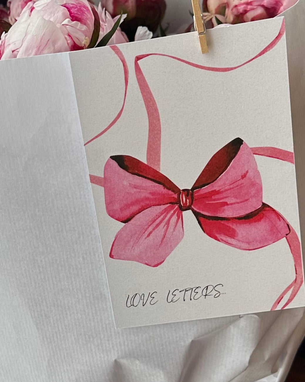 Love letters card