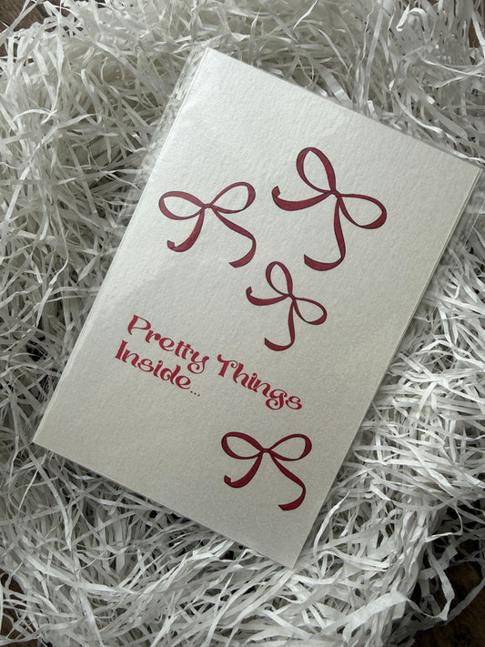 Pretty things card