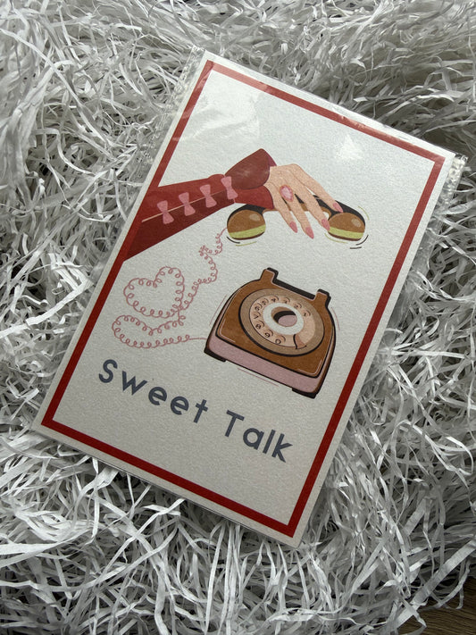 Sweet talk card